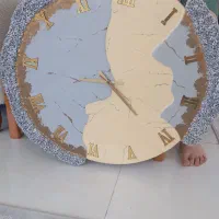 ساعت رزینی شیک وبزرگ
