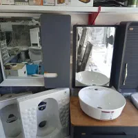 فروش روشویی توالت فرنگی و شیرآلات به قیمت قدیم