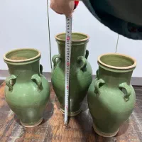 ست کامل ظروف سفالی لعابی در حد نو یکجا ۲/۳۰۰ م|ظروف سرو و پذیرایی|رشت, دیلمان|دیوار