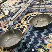 تعدادی وسیله قدیمی نقره و برنج|کلکسیون اشیاء عتیقه|تهران, فلاح|دیوار