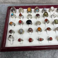 انگشتر مردانه نقره|جواهرات|اردکان, |دیوار