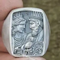 انگشتر نقره دست ساز استثنایی