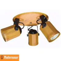 چراغ سه شعله طرح چوب و حباب وارونه زیر قیمت بازار