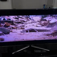 تلویزیون با عینک و میز فول اچ دی سامسونگ ۴۶ اینچ|تلویزیون و پروژکتور|تهران, شادمان|دیوار