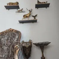 جذاب شیک سیقلی سنگین برنز برنجی اصل زیبا|مجسمه، تندیس، ماکت|قم, پردیسان|دیوار