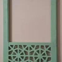 قاب چوبی سنتی با جای آینه یا شیشه مخصوص هنرمندان|تابلو، نقاشی، عکس|تهران, علم و صنعت|دیوار