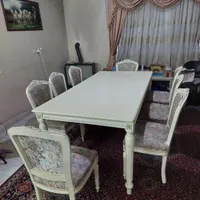 میز نهار خوری ۸ نفره سلطنتی|میز و صندلی غذاخوری|قزوین, |دیوار
