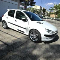 ۲۰۶ تیپ ۵ دریچه سیمی درجه یک/بیرنگ/با تمامی لوازم