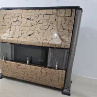 بخاری هانیزان طرح شومینه گازی بزرگ|بخاری، هیتر، شومینه|مشهد, نیروی هوایی|دیوار