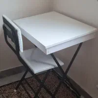 میز تحریر و صندلی تاشو