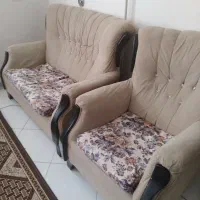فروش یکدست مبل ۷نفره|مبلمان خانگی و میز عسلی|مسجد سلیمان, |دیوار