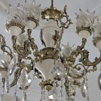 لوستر برنزی طرح جدید