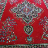 فرش ۱۲ متری قرمز