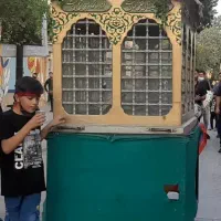 ضریح نمادین حضرت  رقیه(ع)