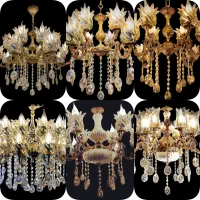 تولید انواع لوستر کلاسیک برنزی و مدرن وارداتی