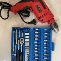 دریل و جعبه آچار بکس