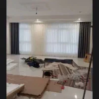 دوخت و نصب انواع پرده ایرانی و ترک کف قیمت