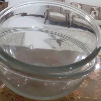 دوعدد کاسه  پیرکس اش خوری  بزرگ  کار ترک