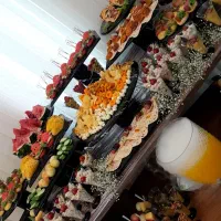 تولد، غذای خانگی، فینگرفود، چیدمان مهمانی، نامزدی