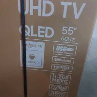 QLED 55 سام سرویس|تلویزیون و پروژکتور|اصفهان, حسین‌آباد|دیوار