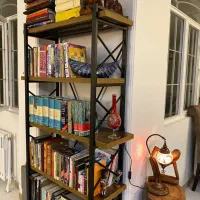 کتابخانه قفسه استند گل استند فلزی (فروشگاه قبادی)|کتابخانه، شلف، قفسههای دیواری|تهران, یافت آباد جنوبی|دیوار