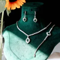 دستبند نقره رز سفید مستقیم از کارگاه نقره31870-970|بدلیجات|تبریز, |دیوار