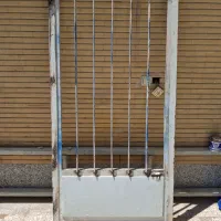درب انباری حفاظ دارعرض۹۵وارتفاع۲مترو۱۰سانت