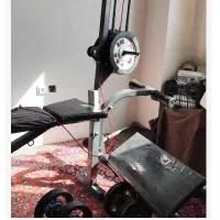 هالتر و دمبل و دستگاه بدن سازی ۵۶کاره|تجهیزات ورزشی|تاکستان, |دیوار