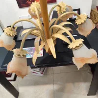 فروش 4 عدد لوستر سالم 5 و 3 شاخه|لوستر و چراغ آویز|کرمانشاه, |دیوار