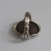 انگشتر نقره مردانه با سنگ فیروزه نیشابور|جواهرات|قم, پردیسان|دیوار