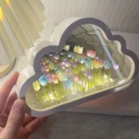 چراغ خواب دشت لاله بی نهایت دکوری فانتزی|چراغ خواب و آباژور|تهران, نازی‌آباد|دیوار