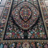 فرش ابریشم قره باغی|فرش|تبریز, |دیوار