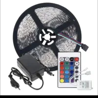 ریسه ال ای دی مدل ل RGB طول 5 متر چند رنگ