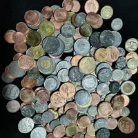 200 عدد سکه کلکسیونی خارجی|کلکسیون سکه، تمبر، اسکناس|کرمان, |دیوار