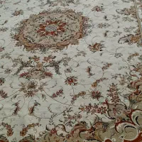 فرش ۱۲ متری کرم جفت ۵۰۰ شانه