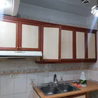 کاینت MDF به همراه هود، سینک و آبچکان