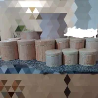 سرویس آشپزخانه ۱۲ پارچه|ظروف نگهدارنده، پلاستیکی، یکبارمصرف|مشکیندشت, |دیوار