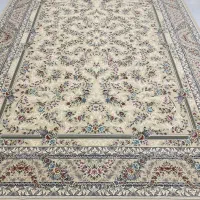 فرش ماشینی ۱۲متری کلاسیک طرح خاتم،ظاهراصیل و زیبا|فرش|همدان, |دیوار
