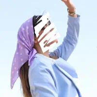 مینی اسکارف روسری شال عمده و تکی