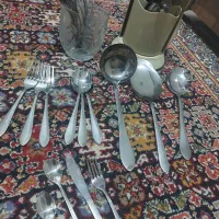 سرویس قاشق چنگال چایساز قهوه ساز زودپز