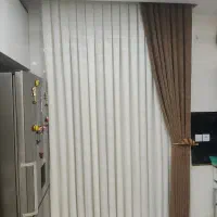 نصب پرده|پرده، رانر، رومیزی|تهران, وصفنارد|دیوار