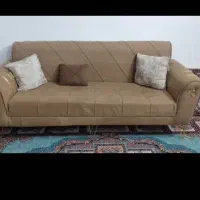 مبل ۷ نفره در حد نو همراه عسلی|مبلمان خانگی و میز عسلی|پیشوا, |دیوار