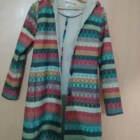 پالتو دخترانه کلاه دار