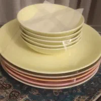 ست پنج عددی بشقاب و کاسه سرامیکی (خانه و آشپزخانه)