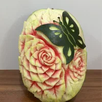 حکاکی هندوانه ، میوه آرایی ، هندوانه یلدا|خدمات پذیرایی، مراسم|تهران, پونک|دیوار