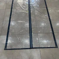 پرده طلق شیشه ای/ پرده مگنتی فول مگنت/پرده آهن ربا|پرده، رانر، رومیزی|شیراز, سیاه سنگ|دیوار