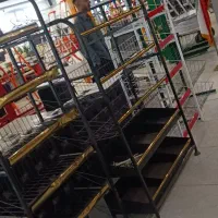 شلف و استند چوب و فلز قیمت مناسب و باکیفیت|کتابخانه، شلف، قفسههای دیواری|رشت, نخودچر|دیوار