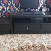 میز تلویزیون تمام چوب