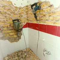 تخریب ساختمان امین کلی / جزئی چاه کنی فاضلاب|خدمات پیشه و مهارت|زنجان, |دیوار