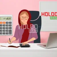 حسابدار خانم  آشنا با سپیدار